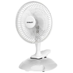 Вентилятор настольный Scarlett SC-DF111S01 white