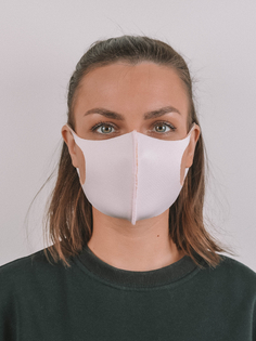 Многоразовая защитная маска NB 296560 белая 2 шт.