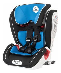 Автокресло Mr Sandman Barcelona Isofix цв.синий гр.1/2/3