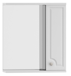 Зеркальный шкаф для ванной Dorff Tradition M95MPR0601WG 60см