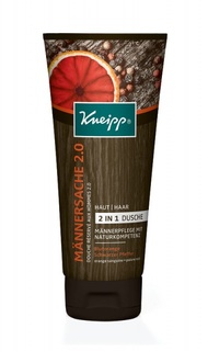 Гель для душа и шампунь 2 в 1 Kneipp Мужская история 2,0 , 200 мл,