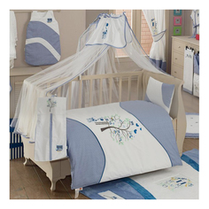 Комплект детского постельного белья Kidboo Sweet Home blue 3 предметов