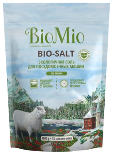 Соль BioMio Bio-Salt для посудомоечных машин 1000 г