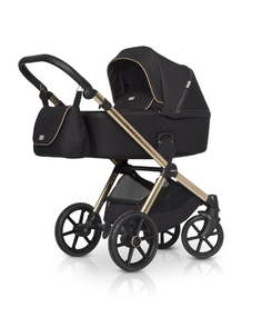 Коляска 2 в 1 Riko Basic Qubus Gold Black