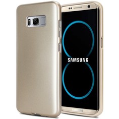 Чехол Mercury iJelly Metal series для Samsung G950 Galaxy S8 Gold