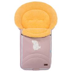 Конверт зимний меховой Nuovita Tundra Pesco Cipria, Пудровый