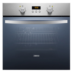 Встраиваемый электрический духовой шкаф Zanussi ZZB525601X Silver