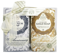 Набор мыла Nesti Dante Anniversary Platinum & Gold
