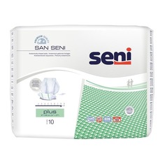 Анатомические подгузники для взрослых, 10 шт. San Seni Plus Bella