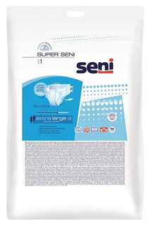 Подгузники для взрослых, XL, 1 шт. Super Seni Bella