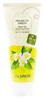 Средство для очищения The Saem Healing Tea Garden Green Tea Cleansing Foam 150 мл