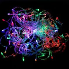 Новогодняя электрическая гирлянда Neon-Night Нить 885570 245-409 10 м разноцветный