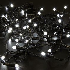 Новогодняя электрическая гирлянда Neon-Night Нить 885619 305-245 10 м белый холодный