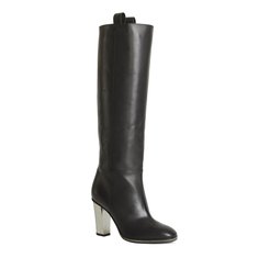 Сапоги женские Pollini PA26109C0JPK100A черные 40 RU