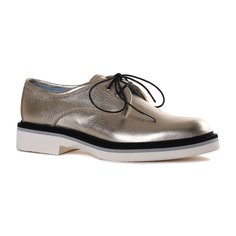 Полуботинки женские Studio Pollini SA10113G01TG0110 золотистые 36.5 RU