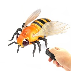 Интерактивная игрушка Junfa toys Пчела на радиоуправлении, световые эффекты