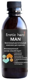 Концентрат биогенный для мужчин «Erotic hard» , для усиление эрекции, 250 мл