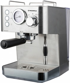Кофеварка рожкового типа Maunfeld MF-721S PRO Silver