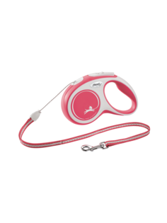 Поводок-рулетка Flexi New Comfort cord S 5m 12kg red