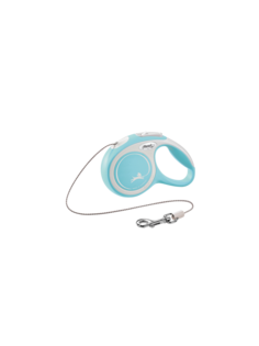 Поводок-рулетка Flexi New Comfort cord XS 3m 8kg голубой