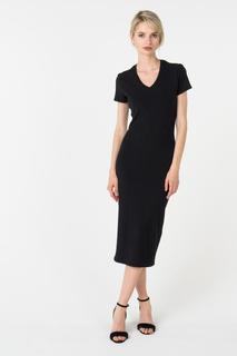 Платье-футболка женское Trendy Angel TASS18D0035 черное L