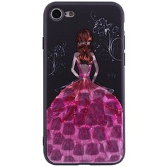 TPU чехол YCT Brilliant для Apple iPhone 7 / 8 (4.7") (Красное платье) Epik