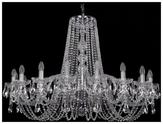 Люстра подвесная Bohemia Ivele Crystal 1402/18/400/Ni