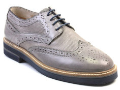 Туфли мужские Airbox 136050 серые 42 RU