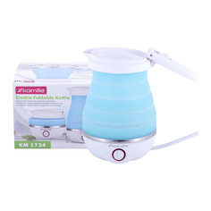 Чайник электрический Kamille 1724 Blue/White