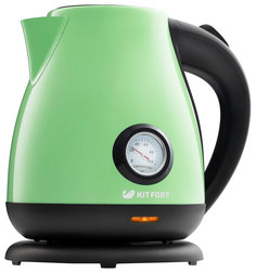 Чайник электрический Kitfort KT-642-6 Black/Green
