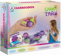 Набор для создания слаймов 1TOY Слайм тайм Слаймосфера с сюрпризом Единорог