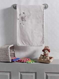 Плед флисовый Kidboo Cute Bear beige, 80x120 см