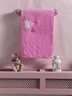 Плед хлопок/велюр Kidboo Lovely Birds Pink, 80x90 см