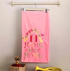 Плед велсофт Kidboo Sweet Home pink, 80x120 см