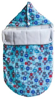 Летний конверт для новорожденного JUNTOSmama Роботы