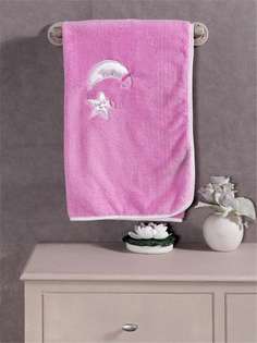 Плед хлопок/велюр Kidboo Teddy Boo Pink, 80x90 см