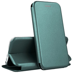 Чехол Open Color с функцией подставки для Xiaomi Mi Note 10 Lite Dark Green