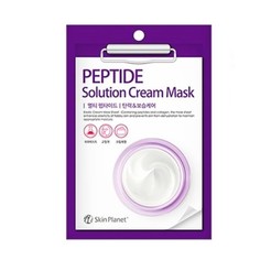 Тканевая пептидная маска для лица Mijin Skin Planet Peptide Solution Cream Mask 30 гр