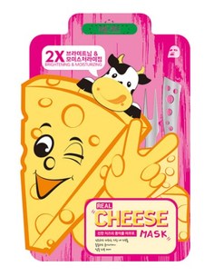 Маска тканевая для лица Mijin Care Real Cheese Brightening & Moisturizing Mask, 25 мл