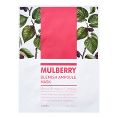 Маска на тканевой основе Apieu Mulberry Blemish Ampoule Mask