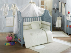 Комплект постельного белья Kidboo Blossom Linen Vanilla 4 предмета, арт. KIDB
