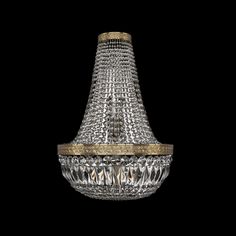 Хрустальное потолочное бра 19041B/H2/35IV Pa Bohemia Ivele Crystal