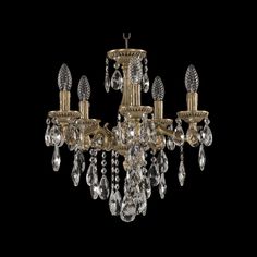 Хрустальная люстра 75102/5/125 B FP Bohemia Ivele Crystal