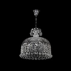 Люстра хрустальная подвесная 14781/35 Ni Balls Bohemia Ivele Crystal