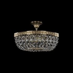 Хрустальная люстра 19013/35IV G Bohemia Ivele Crystal