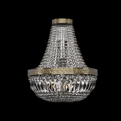 Хрустальное потолочное бра 19041B/H1/35IV Pa Bohemia Ivele Crystal