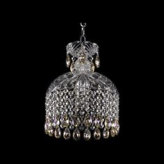 Люстра хрустальная подвесная 14781/22 Ni K801 Bohemia Ivele Crystal
