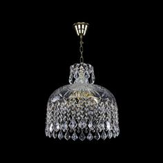 Люстра хрустальная подвесная 14781/35 G Leafs Bohemia Ivele Crystal