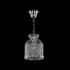 Люстра хрустальная подвесная 14783/16 Ni Leafs Bohemia Ivele Crystal