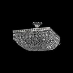 Хрустальная люстра 19012/35IV Ni Bohemia Ivele Crystal